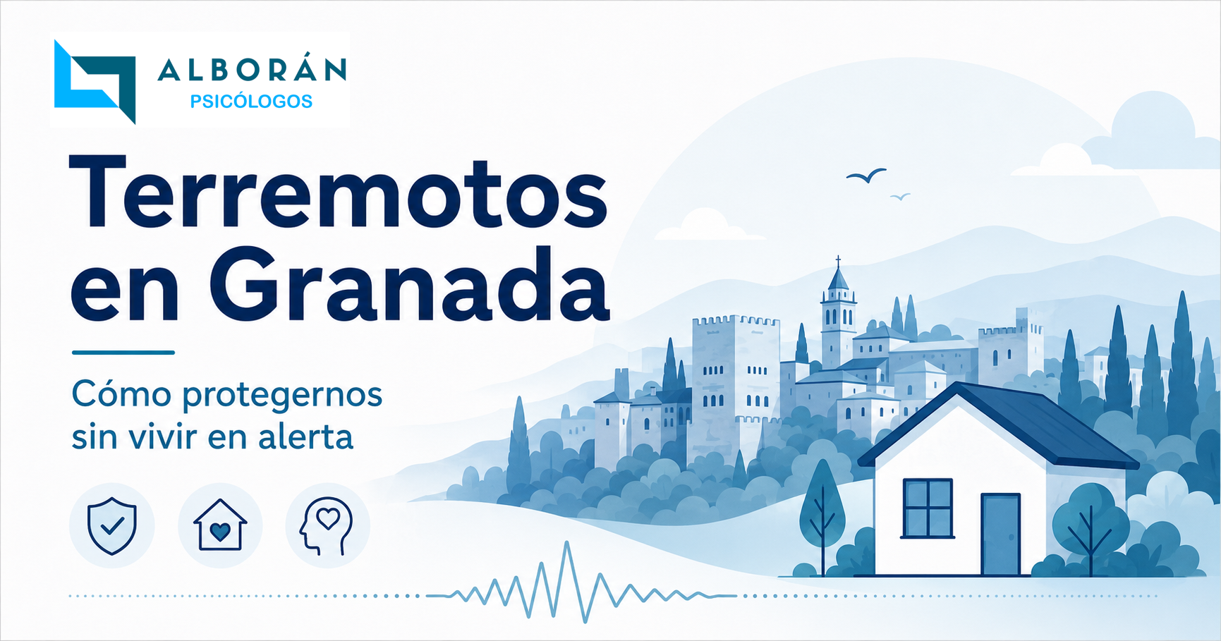 Terremotos en Granada: cómo protegernos sin vivir permanentemente en alerta Ilustración sobre los terremotos en Granada y cómo afrontar el miedo sin vivir permanentemente en alerta. Terremotos en Granada: cómo protegernos sin vivir permanentemente en alerta
